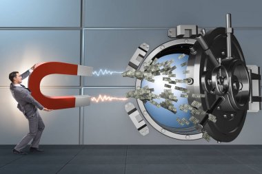 İşadamı mali suç kavramında banka soyuyor