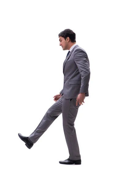 Businessman isolated on the white background — Stock Photo, Image