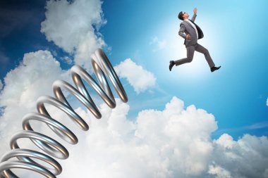 İşadamı terfi kavramında ilkbahardan atlıyor