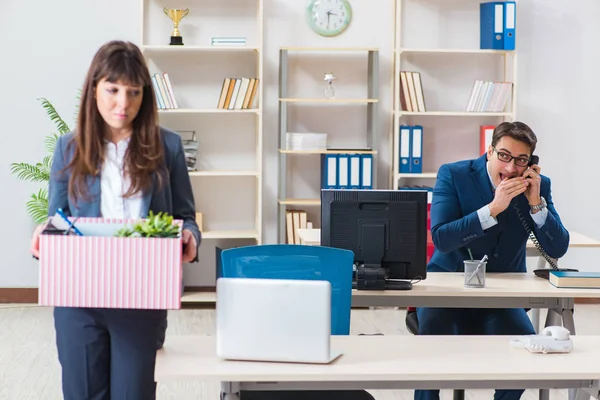 Personne renvoyée de son travail — Photo