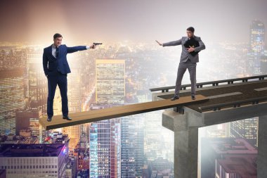 İki işadamıyla karşılıklı bağımlılık kavramı