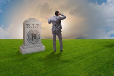 Bitcoin 'in ölümü ve ölümü için yas tutan iş adamı