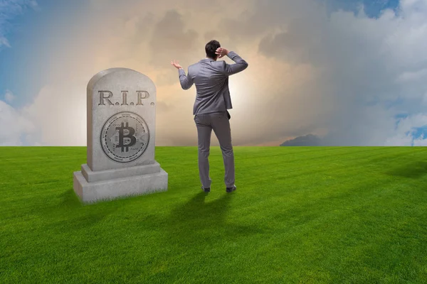 Bitcoin 'in ölümü ve ölümü için yas tutan iş adamı