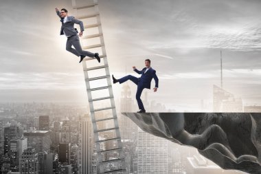 İş adamlarıyla etik olmayan rekabet kavramı