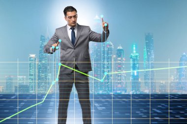 Piyasayı iplerle kontrol eden iş adamı