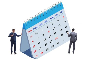 İş adamı takvimi kavramı