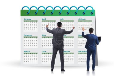 İş adamı takvimi kavramı