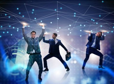 İş adamları ağ ağını kavramsal olarak destekliyor