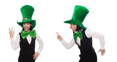 Aziz Patrick Tatil Konsepti 'ndeki komik adam