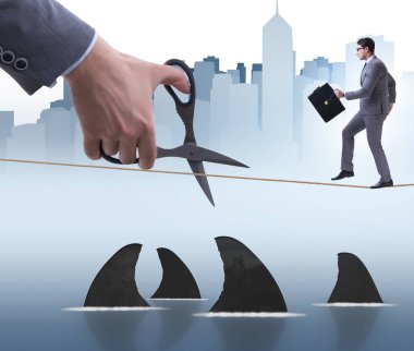 İş risk kavramında el kesimi halat