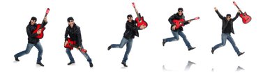 Gitarist beyazı izole etti