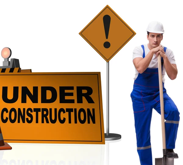 Concept of under construction for your webpage — Stock Photo, Image