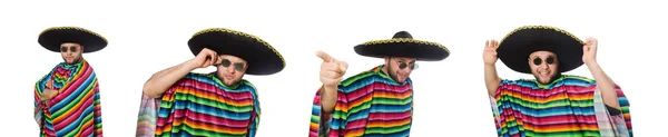 Beyaz tenli komik Meksikalılar. — Stok fotoğraf