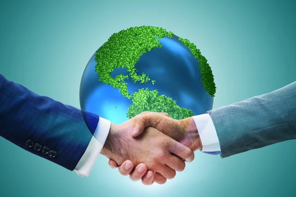 Párizsi megállapodás az ökológia és a környezetvédelem területén — Stock Fotó