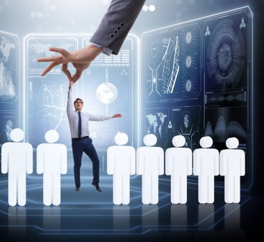 En iyi çalışanı seçerek işe alma konsepti