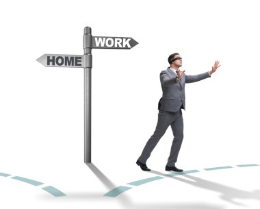 İş hayatı ya da ev dengesi iş kavramı