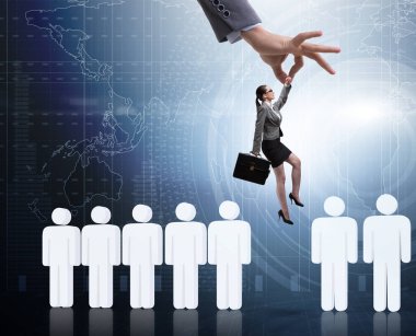 En iyi çalışanı seçerek işe alma konsepti