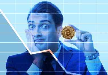 İş adamı Bitcoin fiyat düşüşüne üzülüyor