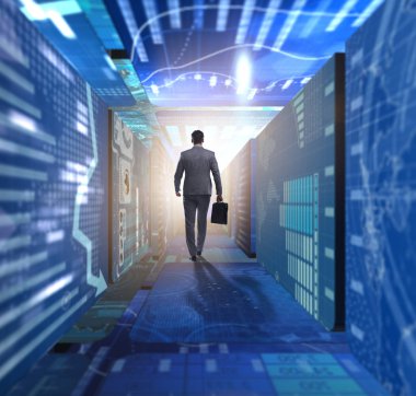 Soyut iş kavramında iş adamı