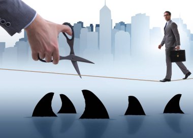 İş risk kavramında el kesimi halat