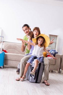 Mutlu aile planlaması tatili