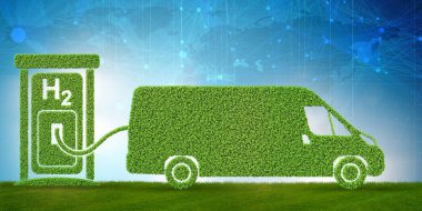 Hidrojen araba konsepti - 3D görüntüleme