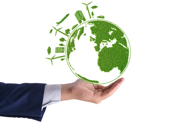 Concept of clean energy and environmental protection — Stock Photo, Image