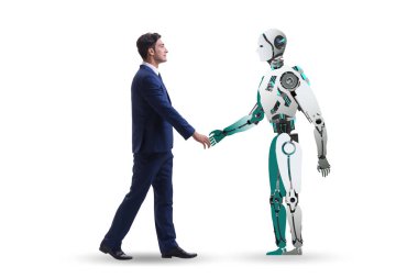 İnsanlar ve robotlar arasındaki işbirliği kavramı