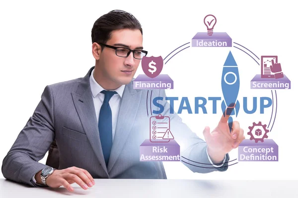 Concepto de start-up y emprendimiento — Foto de Stock