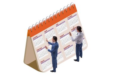 İş adamı takvimi kavramı