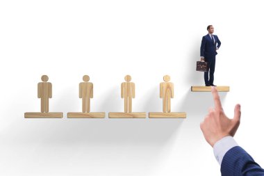 İş adamlarında kariyer merdiveni kavramı