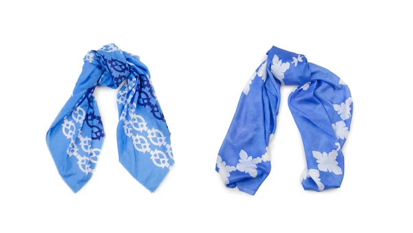 Warm scarf isolated on the white background — Stock Photo, Image
