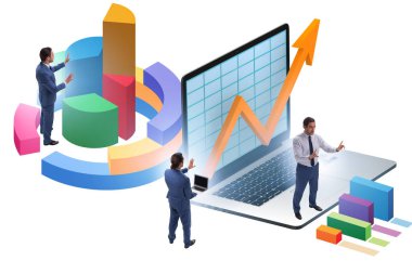 Teknik görselleştirme ortamında çalışan tüccar