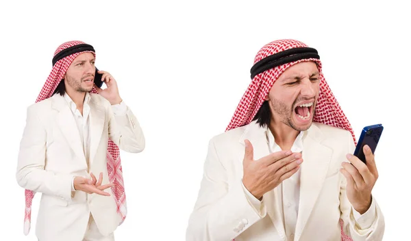 Arabische man in diversiteitsconcept — Stockfoto