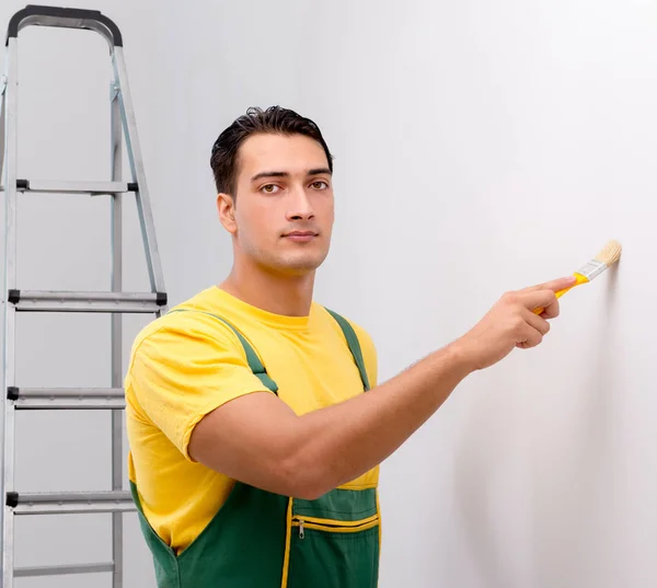 Bauarbeiter auf der Baustelle — Stockfoto