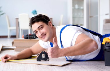 Döşeme evde döşeme Laminant