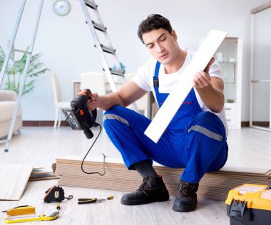 Döşeme evde döşeme Laminant