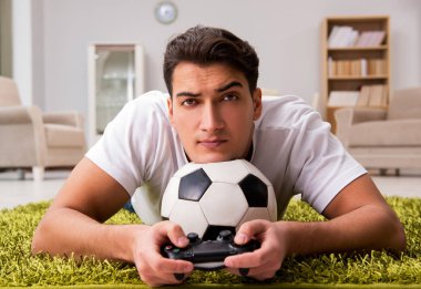 Bilgisayar oyunlarına bağımlı bir adam
