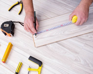 Döşeme evde döşeme Laminant