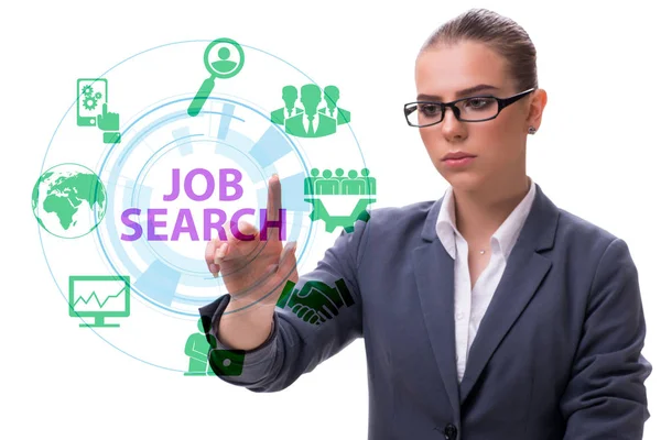 Online recruitment and job search concept — Stock Photo, Image