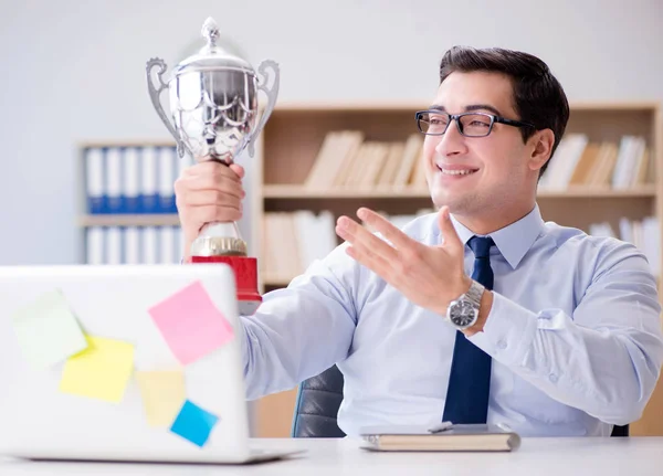 Businessman working in the office — Stock Photo, Image