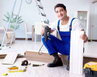 Döşeme evde döşeme Laminant