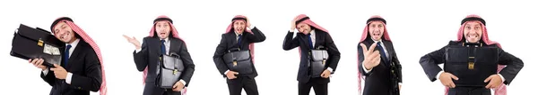 Homem árabe no conceito de diversidade — Fotografia de Stock