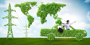 Elektrikli araba ve yeşil enerji kavramı