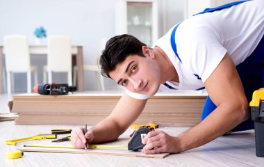 Döşeme evde döşeme Laminant