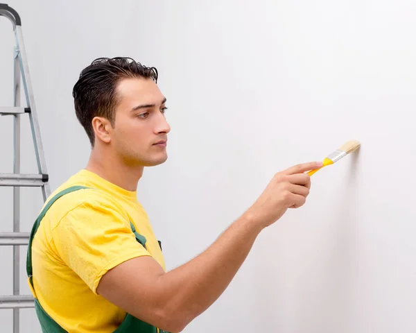 Bauarbeiter auf der Baustelle — Stockfoto