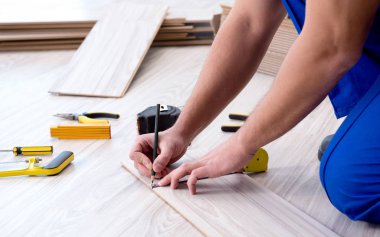 Döşeme evde döşeme Laminant