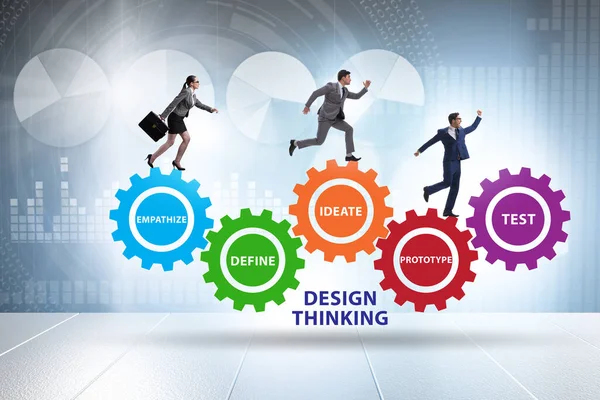 Design thinking concept in software development — Stock Photo, Image