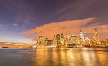 Brooklyn 'den Manhattan manzarası