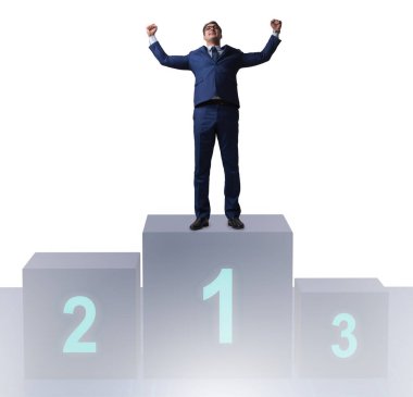 Yarışmada ilk alarak işadamı yerleştirin